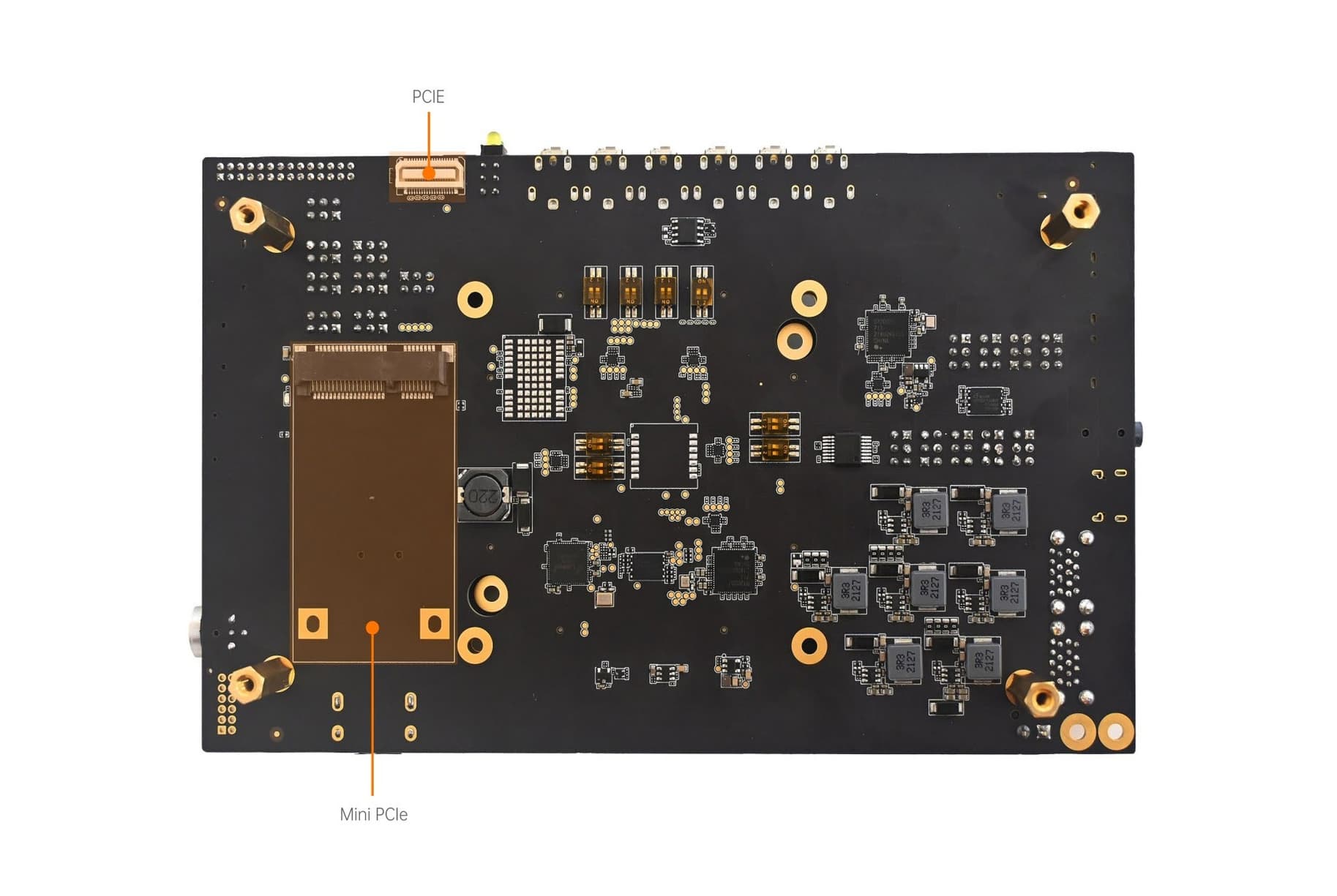 AGC6490 mainboard back interface diagram